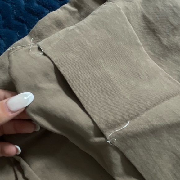 Brown pants wide leg mango - Picture 6 of 6